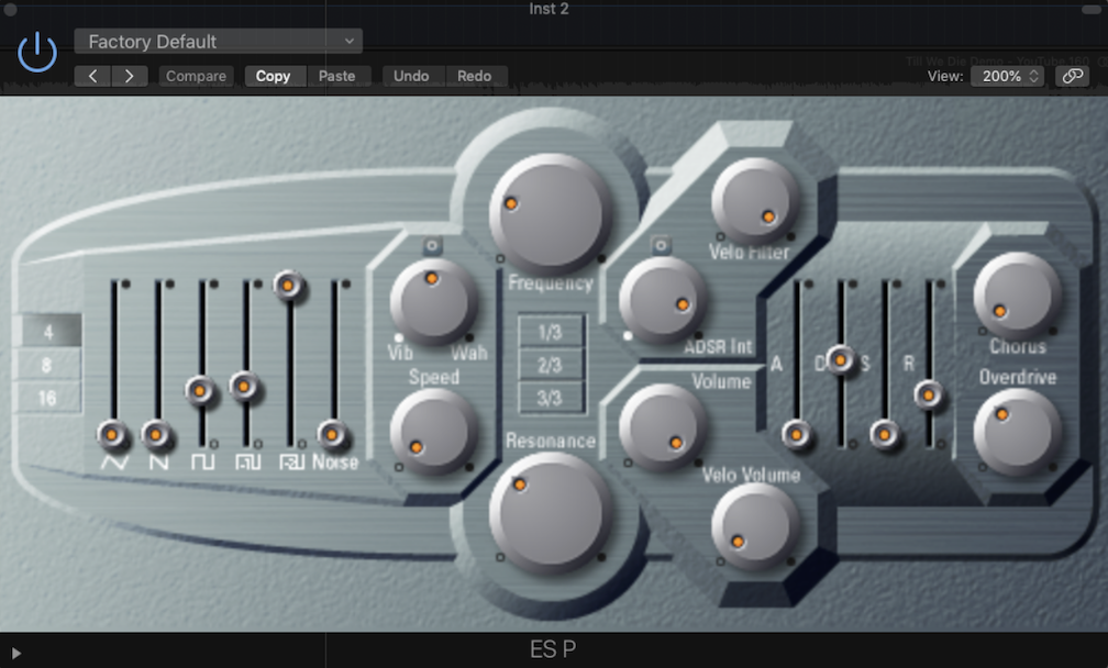 ES P Synth Engine Screenshot