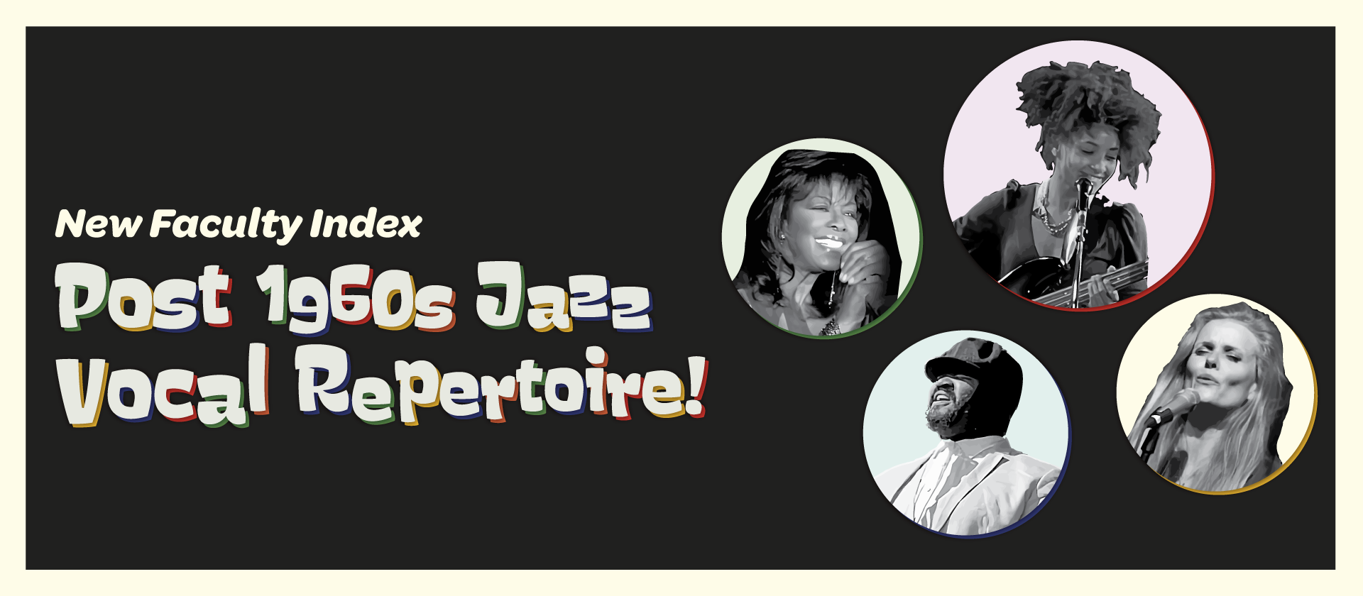 Post 1960s Jazz Vocal Repertoire! Click here to see the collection.